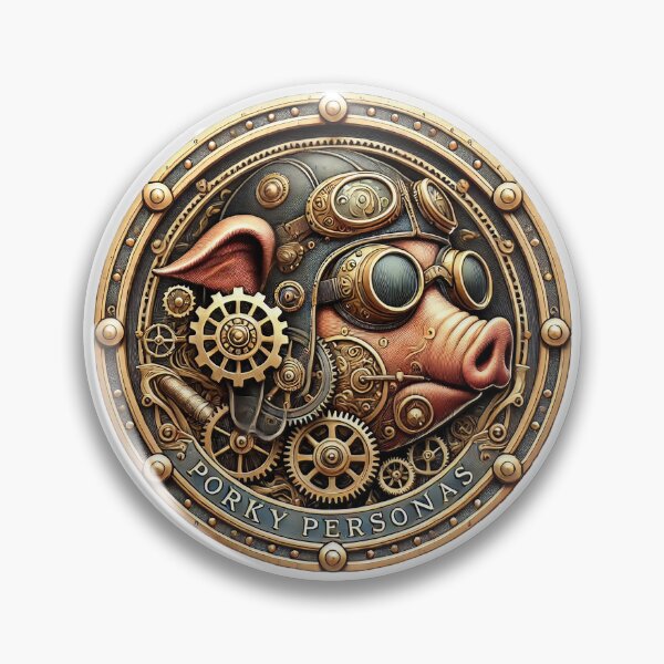 Item preview, Steampunk retro style Pig Version designed and sold by Drone-tees.