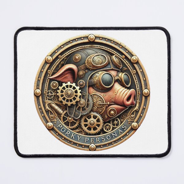 Item preview, Steampunk retro style Pig Version designed and sold by Drone-tees.