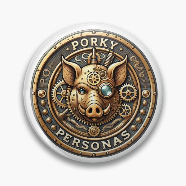 Item preview, Steampunk retro style Pig Version designed and sold by Drone-tees.