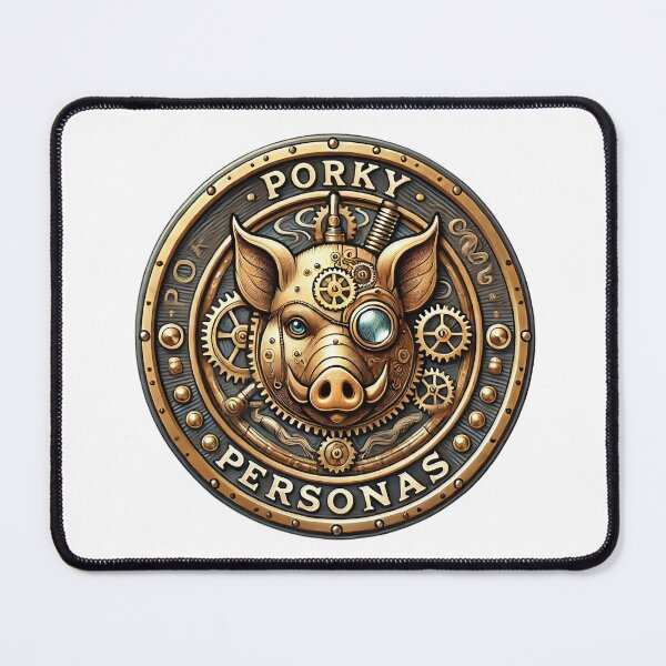 Item preview, Steampunk retro style Pig Version designed and sold by Drone-tees.