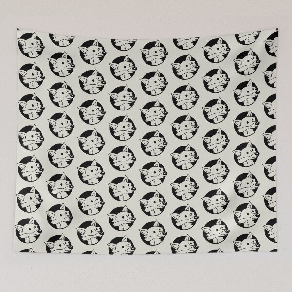 Item preview, Red Fox in a Hole Wild Animal Looks Cool Face Head designed and sold by shirt-o-mat.
