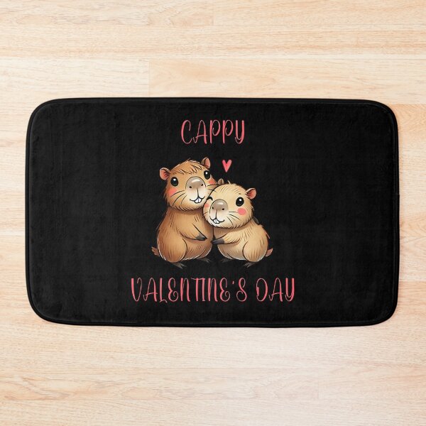 Item preview, Capybara Valentine designed and sold by EnchantedOwl.
