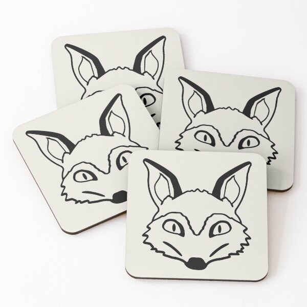 Item preview, Fox Evil Look Dangerous Crazy Wild Animal Fun Face designed and sold by shirt-o-mat.