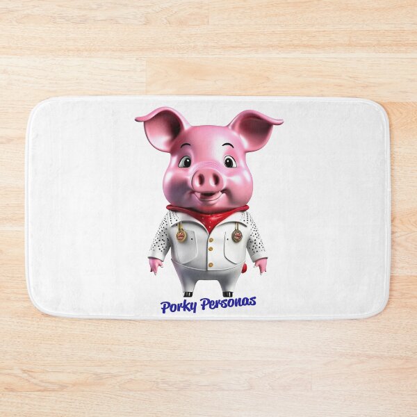 Item preview, Porky Personas Funny Pig Characters Elvis designed and sold by Drone-tees.