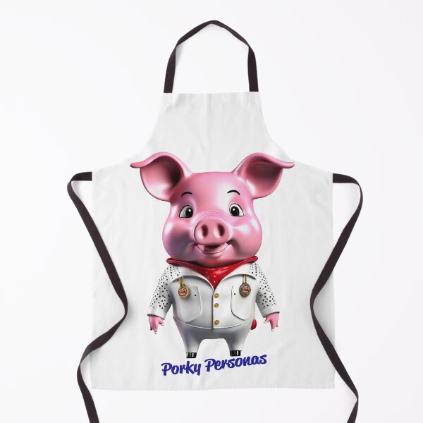 Item preview, Porky Personas Funny Pig Characters Elvis designed and sold by Drone-tees.