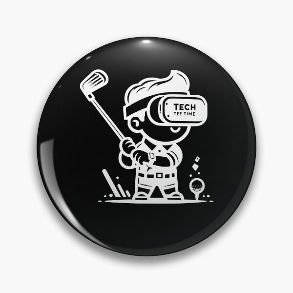 Item preview, Virtual Reality Golfer – Futuristic Sports Illustration designed and sold by Teacher2Nerds.