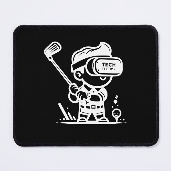 Item preview, Virtual Reality Golfer – Futuristic Sports Illustration designed and sold by Teacher2Nerds.