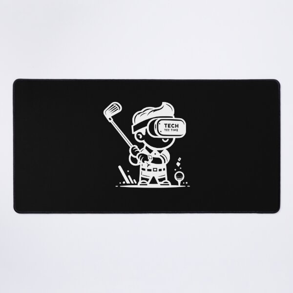 Item preview, Virtual Reality Golfer – Futuristic Sports Illustration designed and sold by Teacher2Nerds.