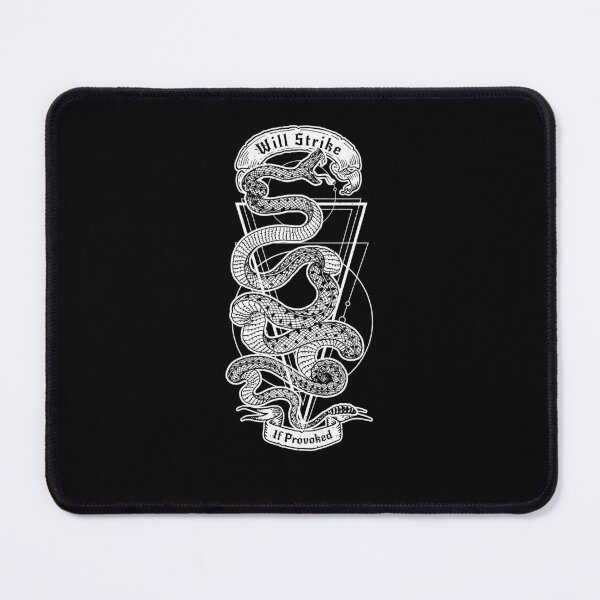 Item preview, Will Strike If Provoked Union Worker Labor Rights Snake designed and sold by The Junto Shop.