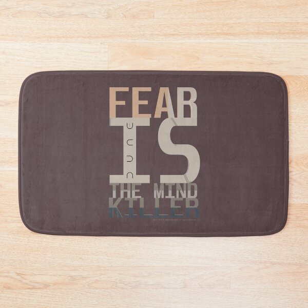 Item preview, DUNE. Fear Is The Mind Killer (brownish gray background) designed and sold by bekksa.