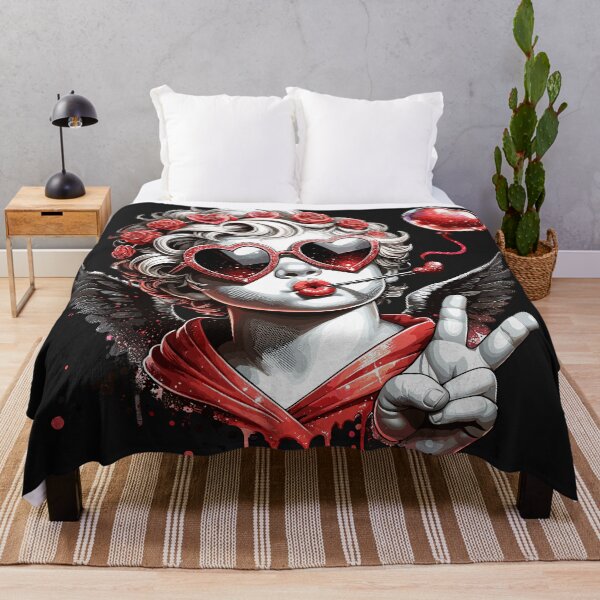 Artikelvorschau, Cooler Cupid-ästhetischer Retro-Valentinstag-Engel entworfen und verkauft von designleon19.