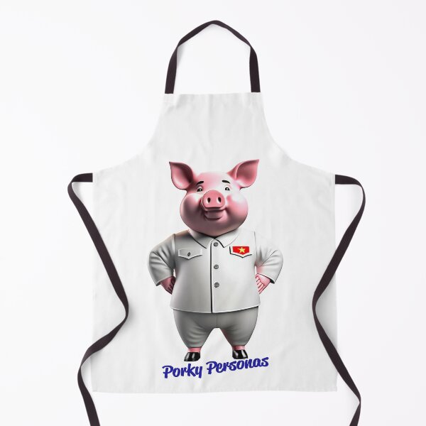 Item preview, Porky Personas Funny Pig Characters Kim Jong-Un designed and sold by Drone-tees.