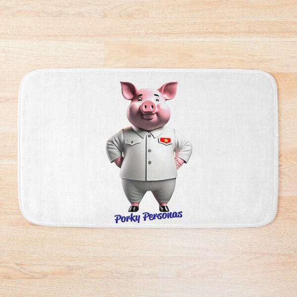 Item preview, Porky Personas Funny Pig Characters Kim Jong-Un designed and sold by Drone-tees.