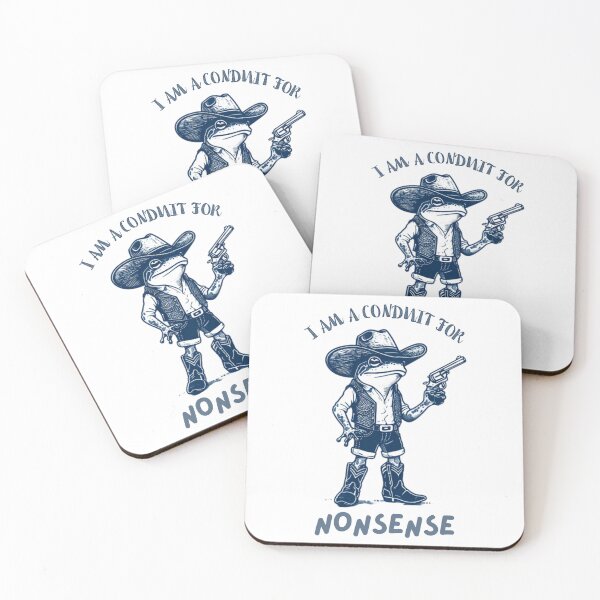 Item preview, I'm a conduit for non sense funny frog shirt designed and sold by puurfectcat.