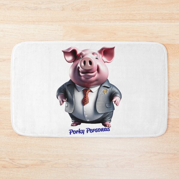 Item preview, Porky Personas Funny Pig Characters Capitalist greed designed and sold by Drone-tees.