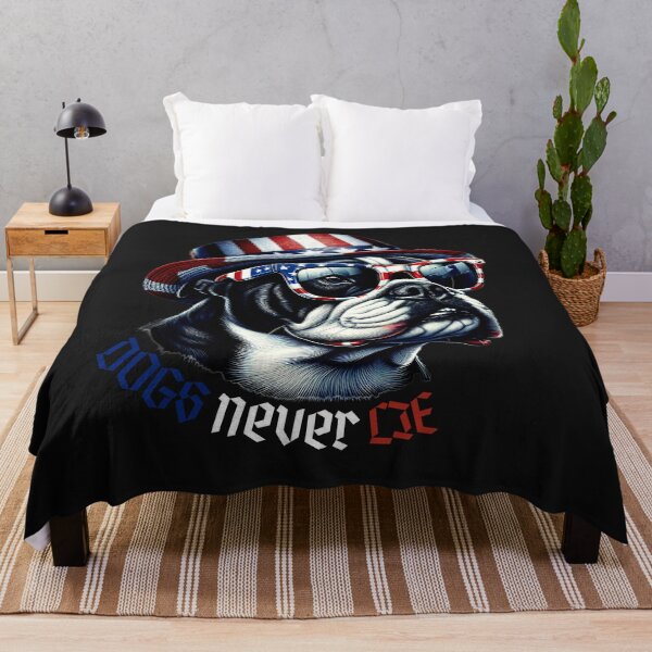 Item preview, Patriotic Bulldog - Dogs Never Cease Style designed and sold by designleon19.