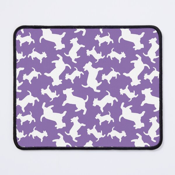 Item preview, Three-Legged Dogs (White on Purple) designed and sold by Smol Poro.