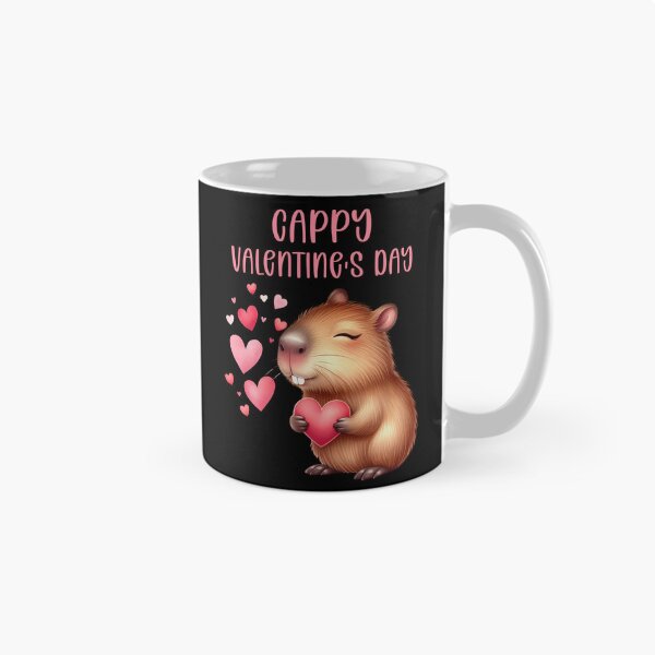 Item preview, Capybara Valentine – Cute Capy Valentines Day designed and sold by EnchantedOwl.