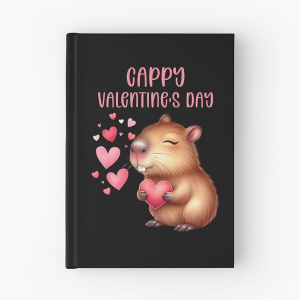 Item preview, Capybara Valentine – Cute Capy Valentines Day designed and sold by EnchantedOwl.