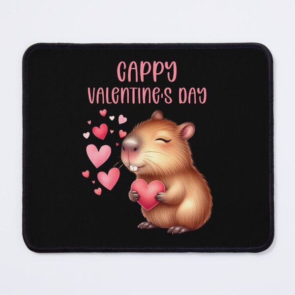 Item preview, Capybara Valentine – Cute Capy Valentines Day designed and sold by EnchantedOwl.