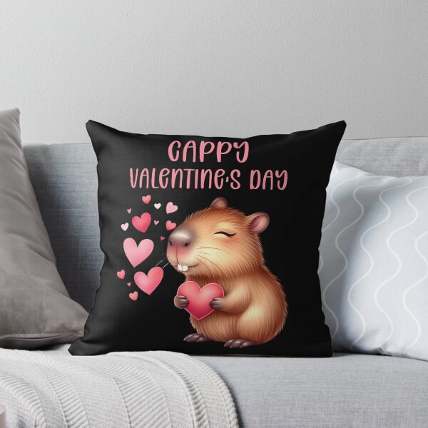 Item preview, Capybara Valentine designed and sold by EnchantedOwl.