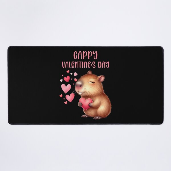 Item preview, Capybara Valentine – Cute Capy Valentines Day designed and sold by EnchantedOwl.