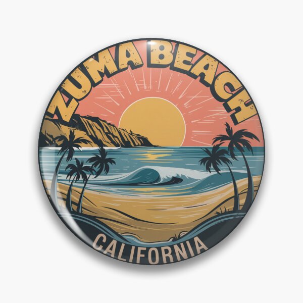 Item preview, Zuma Beach California - Golden Sunset designed and sold by CircinusStore.
