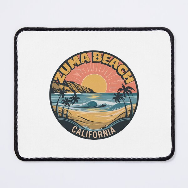 Item preview, Zuma Beach California - Golden Sunset designed and sold by CircinusStore.
