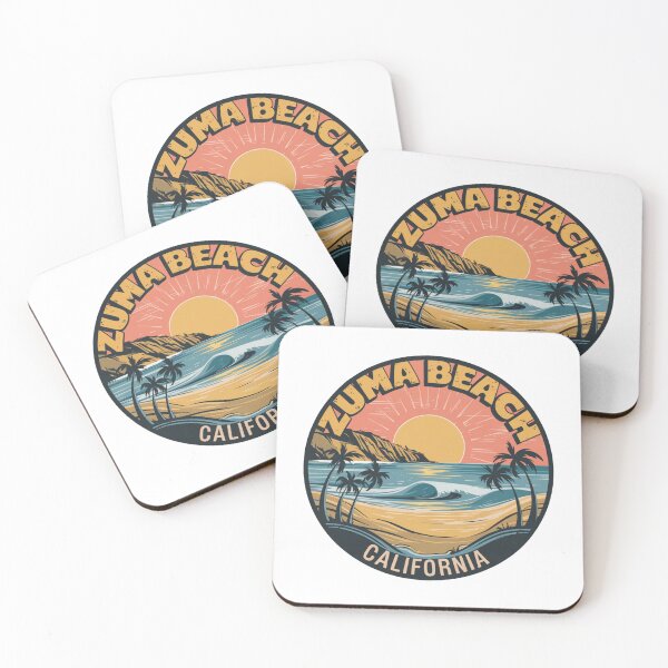 Item preview, Zuma Beach California - Golden Sunset designed and sold by CircinusStore.