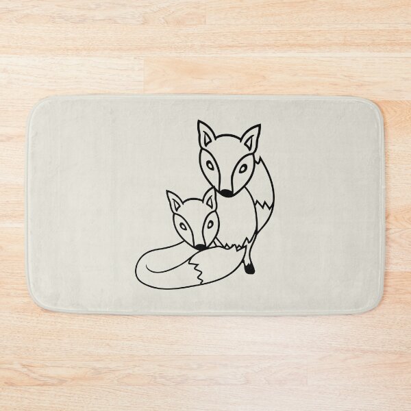 Item preview, 2 Foxes Mother Red Fox Small Child Father Mother designed and sold by shirt-o-mat.