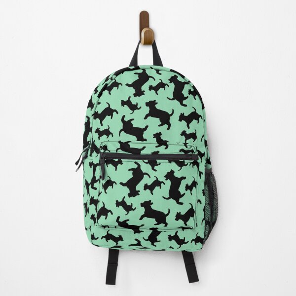 Item preview, Three-Legged Dogs (Black on Green) designed and sold by Smol Poro.