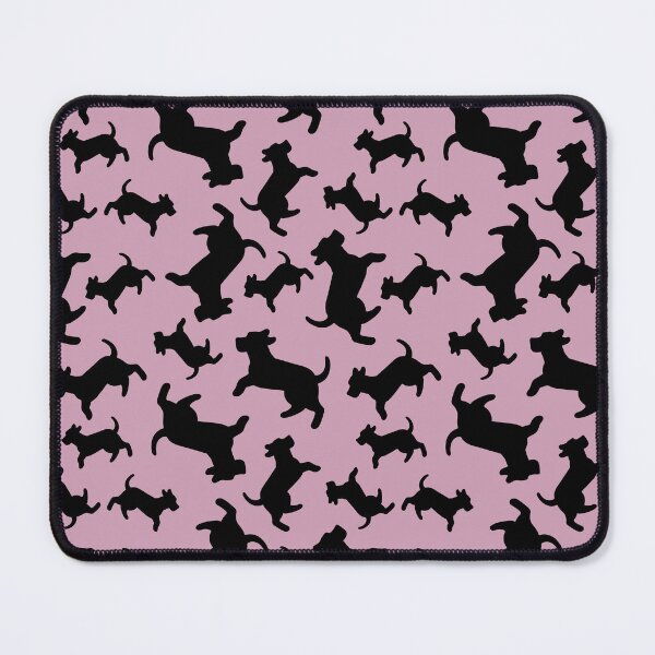 Item preview, Three-Legged Dogs (Black on Pink) designed and sold by Smol Poro.