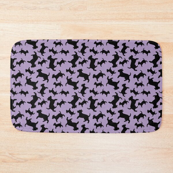 Item preview, Three-Legged Dogs (Black on Purple) designed and sold by Smol Poro.