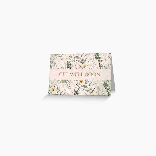 Item preview, Get Well Soon - Blossom's Ballad designed and sold by Simply Celebrated Milestones.