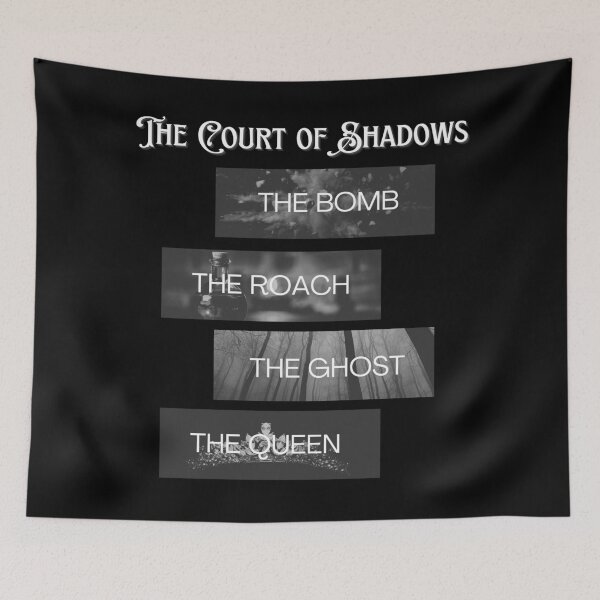 Item preview, The Court of Shadows designed and sold by Bookish Delights.
