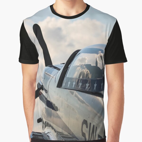 Vista previa del artículo con la obra «Mustang P-51», diseñado y vendido por ClkGTPhoto.
