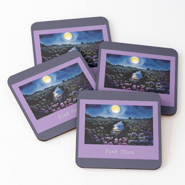 Item preview, Pink Moon - Super Moon - April 13, 2025 designed and sold by PrimoseDays.