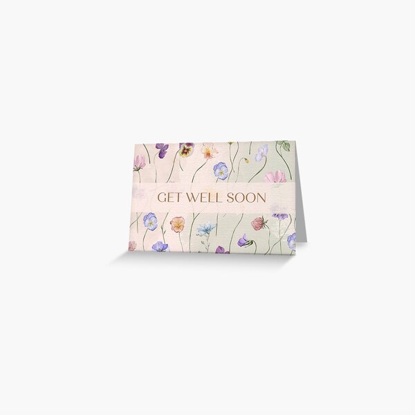 Item preview, Get Well Soon - Garden's Jewel designed and sold by Simply Celebrated Milestones.