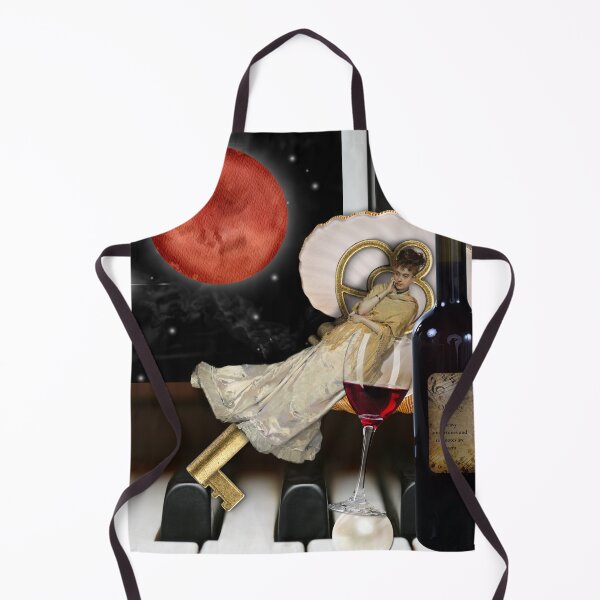 Item preview,  OFF KEY (music and wine vintage and modern mixed art) designed and sold by  Designs by Nikki-Louise.