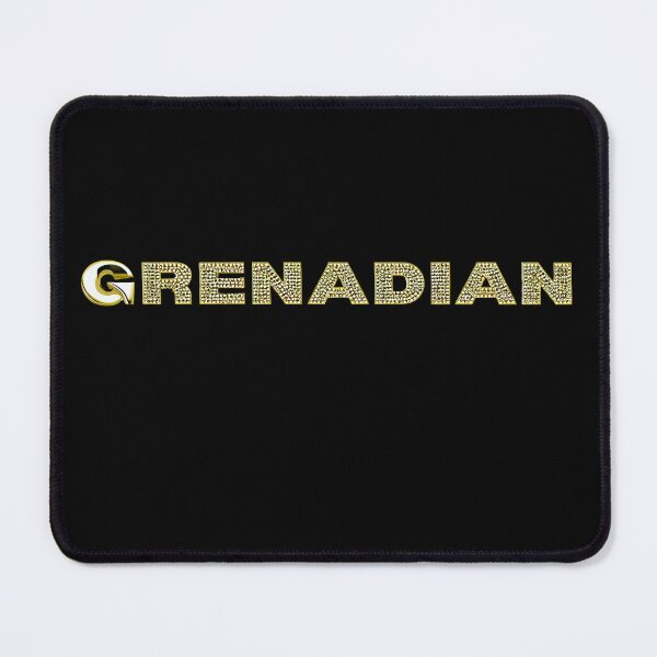 Item preview, Grenada Spice Island Minimalist Simple Gold Diamond Art designed and sold by 473Roots.
