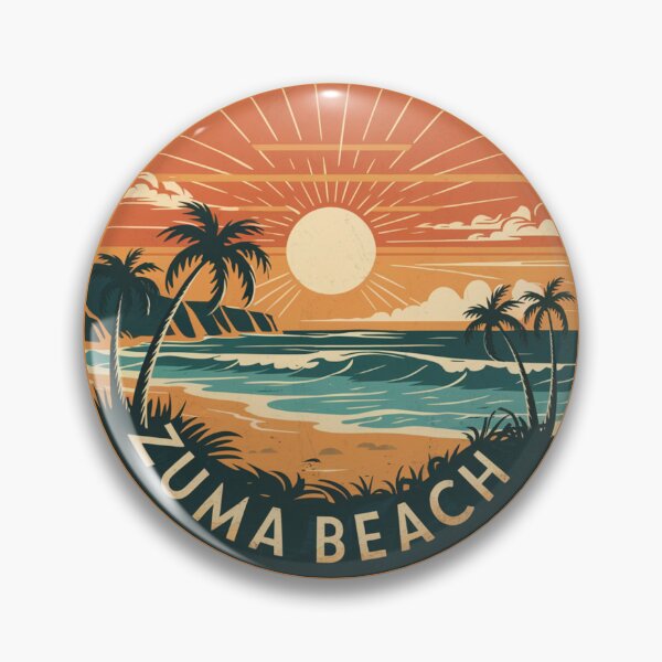 Item preview, Zuma Beach California - Sunset Serenity designed and sold by CircinusStore.
