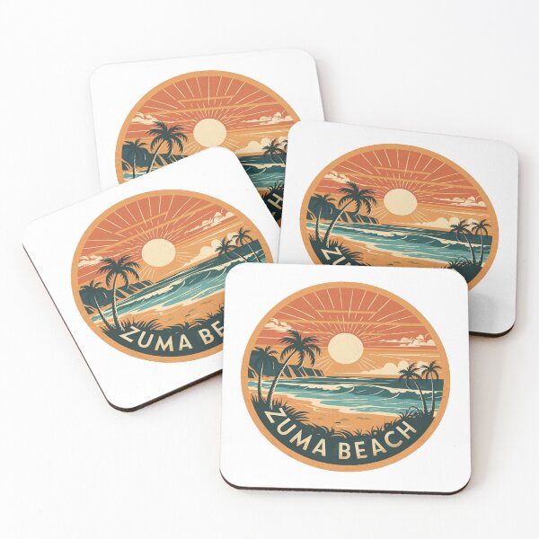 Item preview, Zuma Beach California - Sunset Serenity designed and sold by CircinusStore.