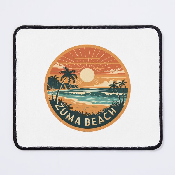 Item preview, Zuma Beach California - Sunset Serenity designed and sold by CircinusStore.