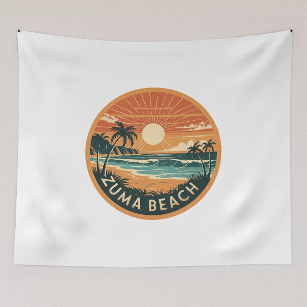 Item preview, Zuma Beach California - Sunset Serenity designed and sold by CircinusStore.