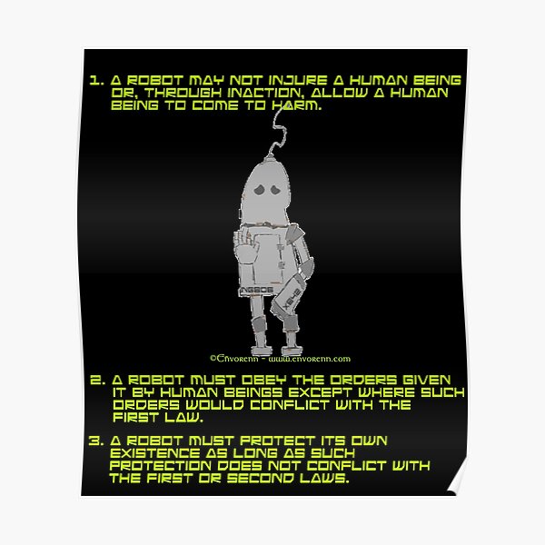 Robotic Laws Poster