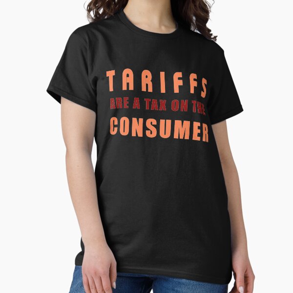 Vista previa del artículo con la obra «Los aranceles son un impuesto al consumidor anti-Trump MAGA presidente fracasado idiota en jefe divertido eslogan sátira comedia broma regalo», diseñado y vendido por GreyForest.