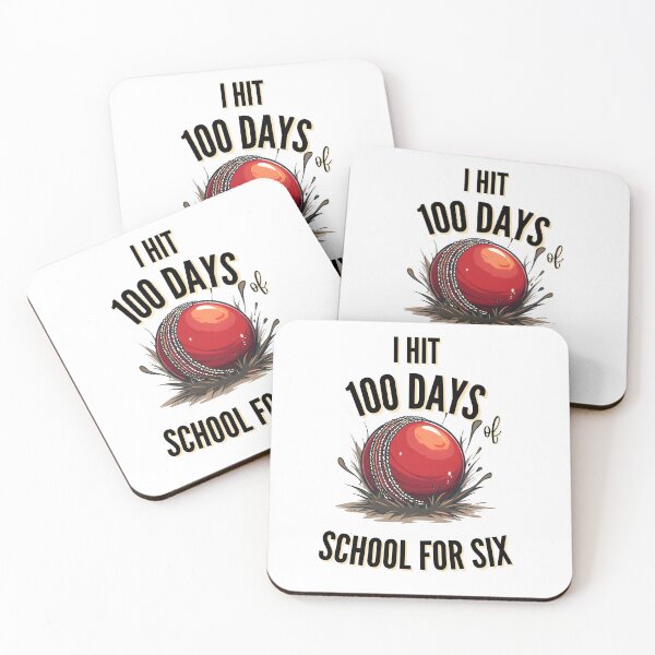 Item preview, Cricket Fans 100 Days of School Design designed and sold by MimsTees.