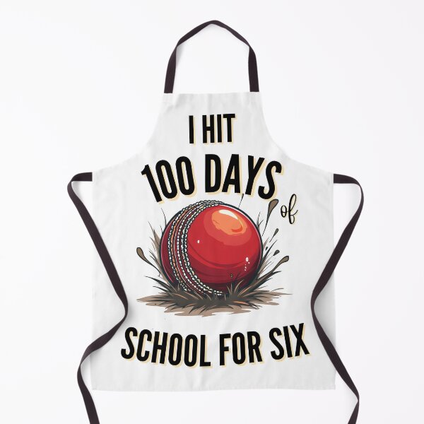 Item preview, Cricket Fans 100 Days of School Design designed and sold by MimsTees.
