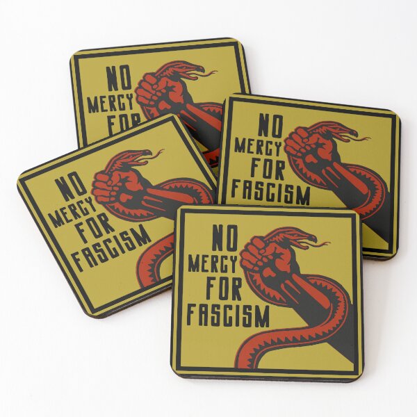 Artikelvorschau, NO Mercy for Fascism - Venomous Snake 2.0 entworfen und verkauft von Thelittlelord.