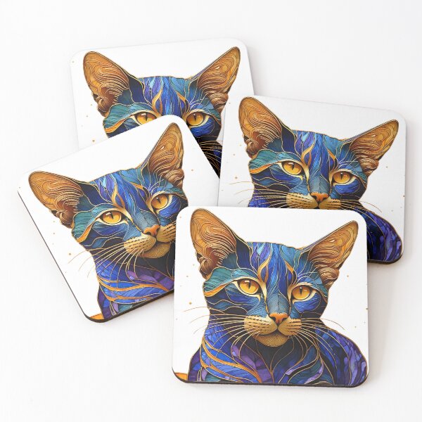 Item preview, The mosaic cat. designed and sold by zzsuzsa.
